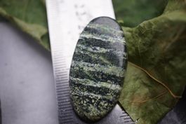 Silberstreifen Jaspis       Cabochon 29ct  ab 1.-