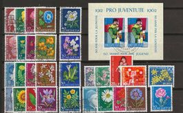 PJ058 - Pro Juventute 1958-1963 obl.
