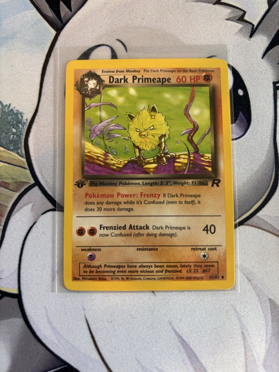 Pokémon Sammelbilder & Trading cards: Dark Primeape (TR 43) First Edition – Gebraucht aus Regensdorf von sam_qrg5