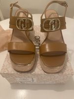 Liu Jo Sandalen, Keilabsatz, Gr. 40, neuwertig, Sommer!