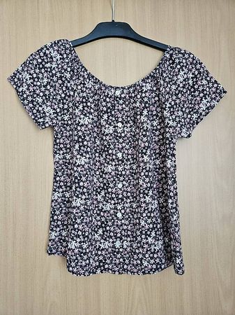 Bluse mit Blümchen von Nuna Lie Grösse M