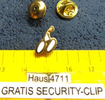 VELO RAD SCHMUCK-PIN ARTE KLEIN-FEIN MIT SECURITY-CLIP