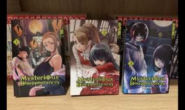 Manga Mysterious Disappearances 1-3 TokioPop guter Zustand