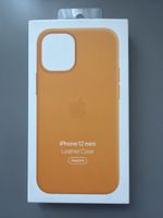 NEU iPhone 12 mini Leather Case Magsafe / gelb