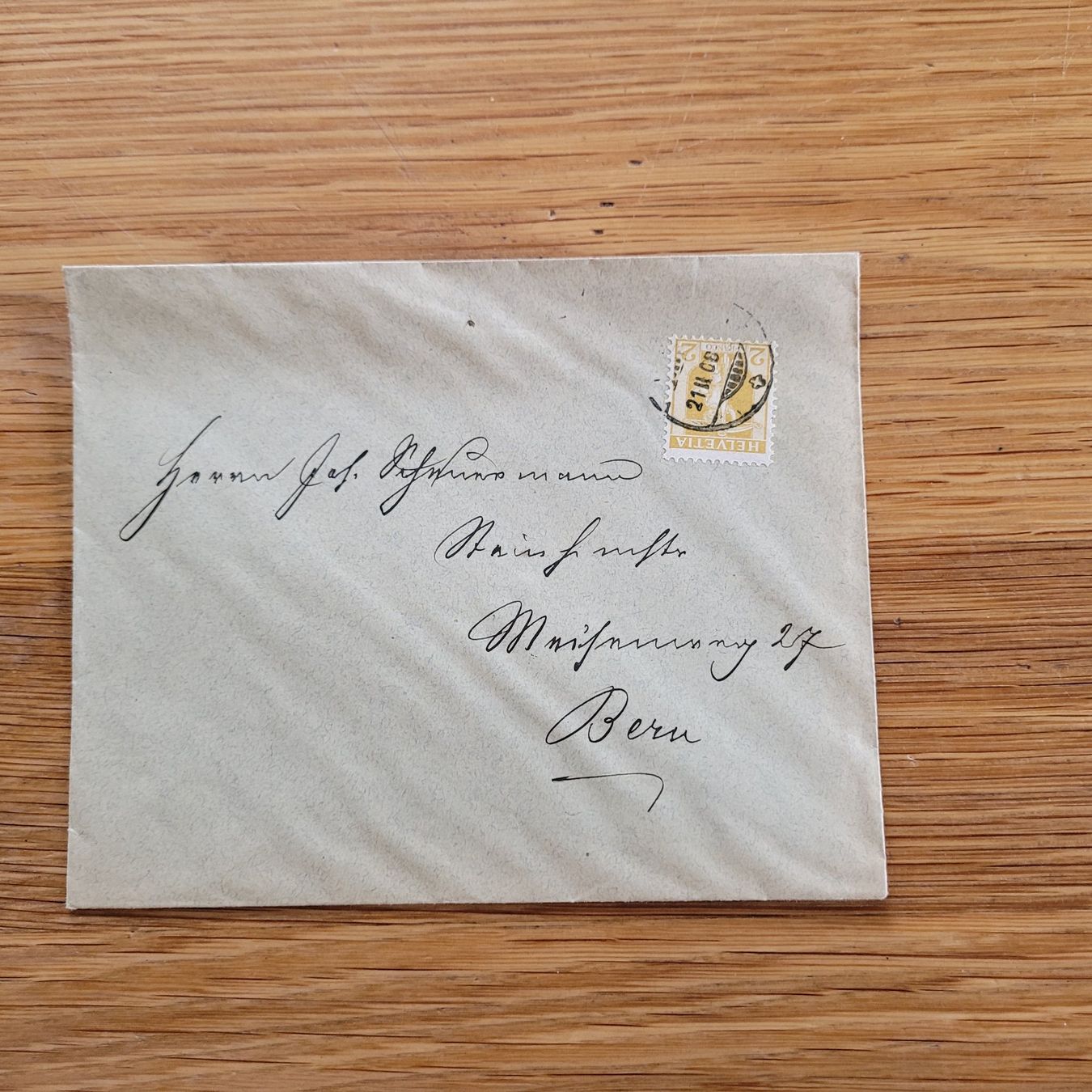 Tous les timbres: Brief Lettre 1908 Bern – D'occasion à Biel/Bienne par Destockweb