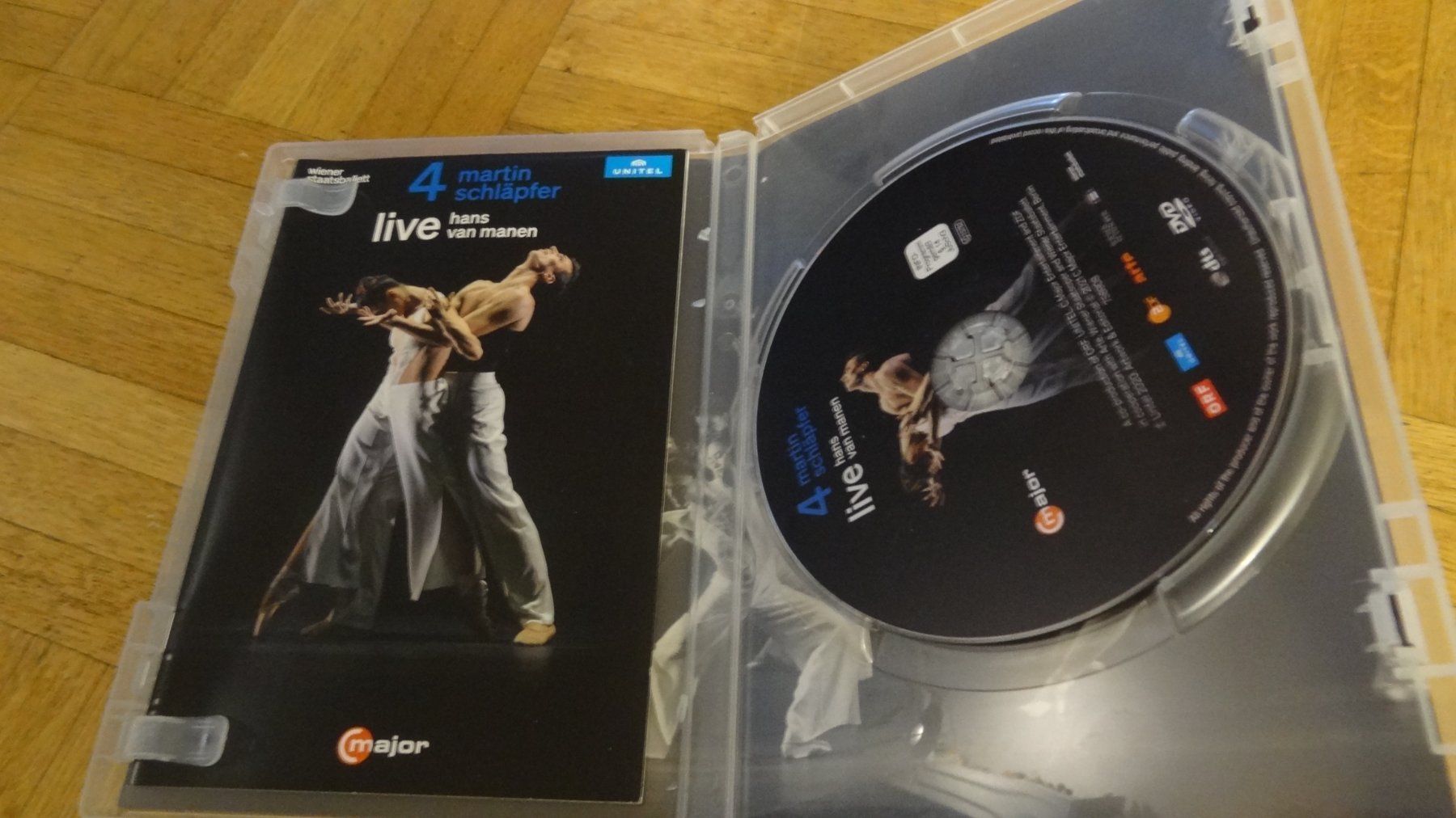 Tutti i DVDs: 4 Martin Schläpfer - Live Hans van Manen DVD – Usato da Olten venduto da Disc-Ausverkauf 1