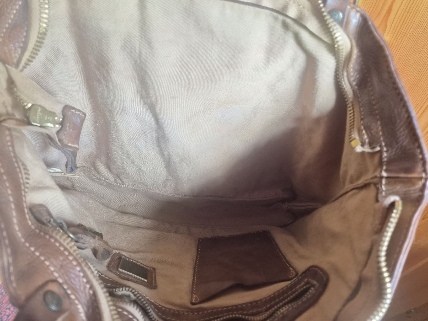Campomaggi Borse: Campomaggi Ledertasche Shopper Braun – Usato da Wattwil venduto da tannenmeise73 2