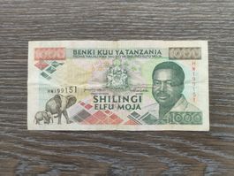 Tansania 1'000 Schilling 1993 !!!!!!