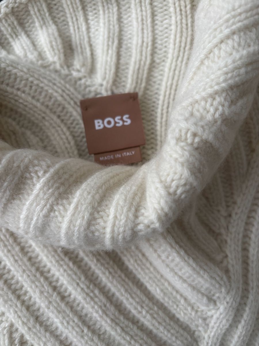 Hugo Boss Maglioni & Felpe: BOSS Strickpullover NEU, Elfenbein, Grösse S – Nuovo (secondo la descrizione) da Zürich venduto da Minixxs 2