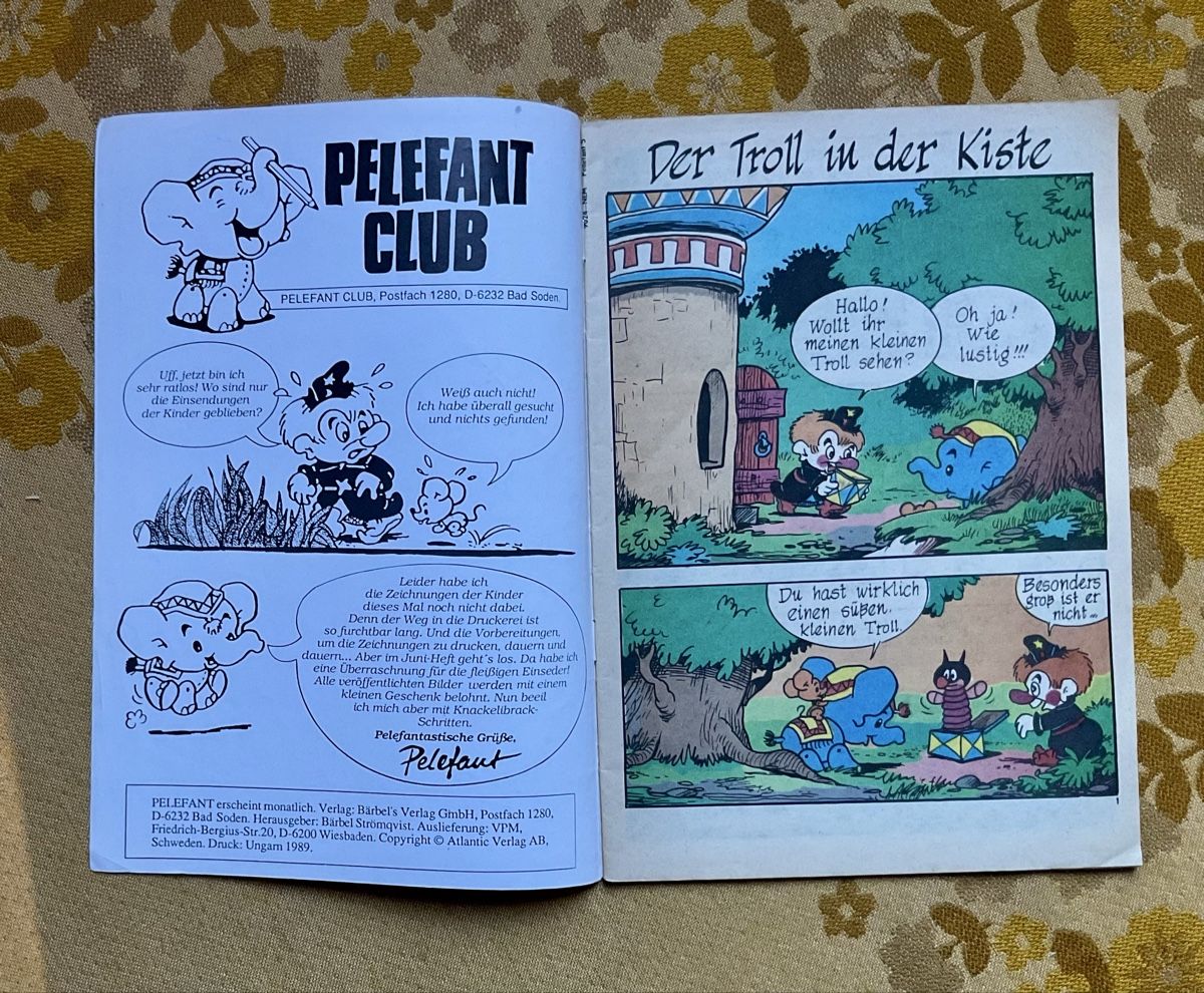Fumetti: Pelefant Comic Heft Nr 5 von 1989 – Usato da Endingen venduto da nathan05 1