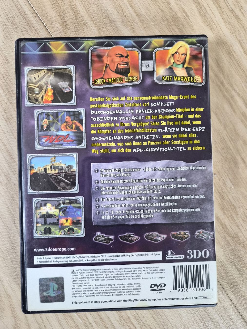 Sony Giochi: Jeu PS2: World Destruction League - Thunder Tanks! – Usato da La Joux FR venduto da car_ck96 2