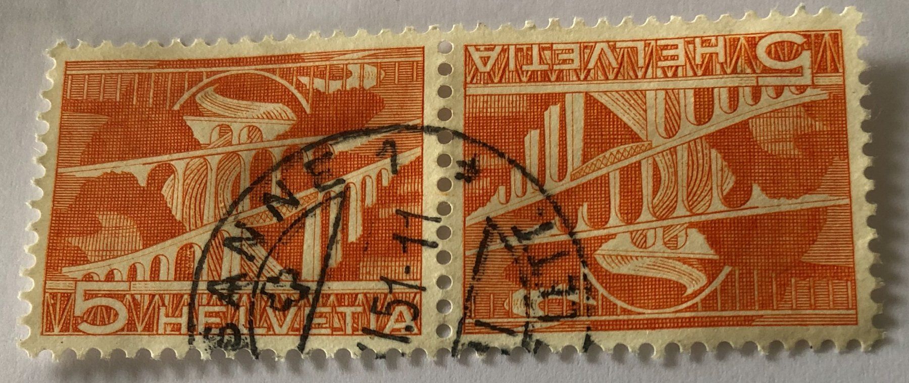 Tutti i francobolli: K 41 mit Stempel    – Usato da Aarau venduto da Billa007