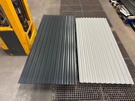Restposten 2 Meter Trapezblech Wellblech für Dach und Wand