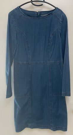 Robe bleue en jean