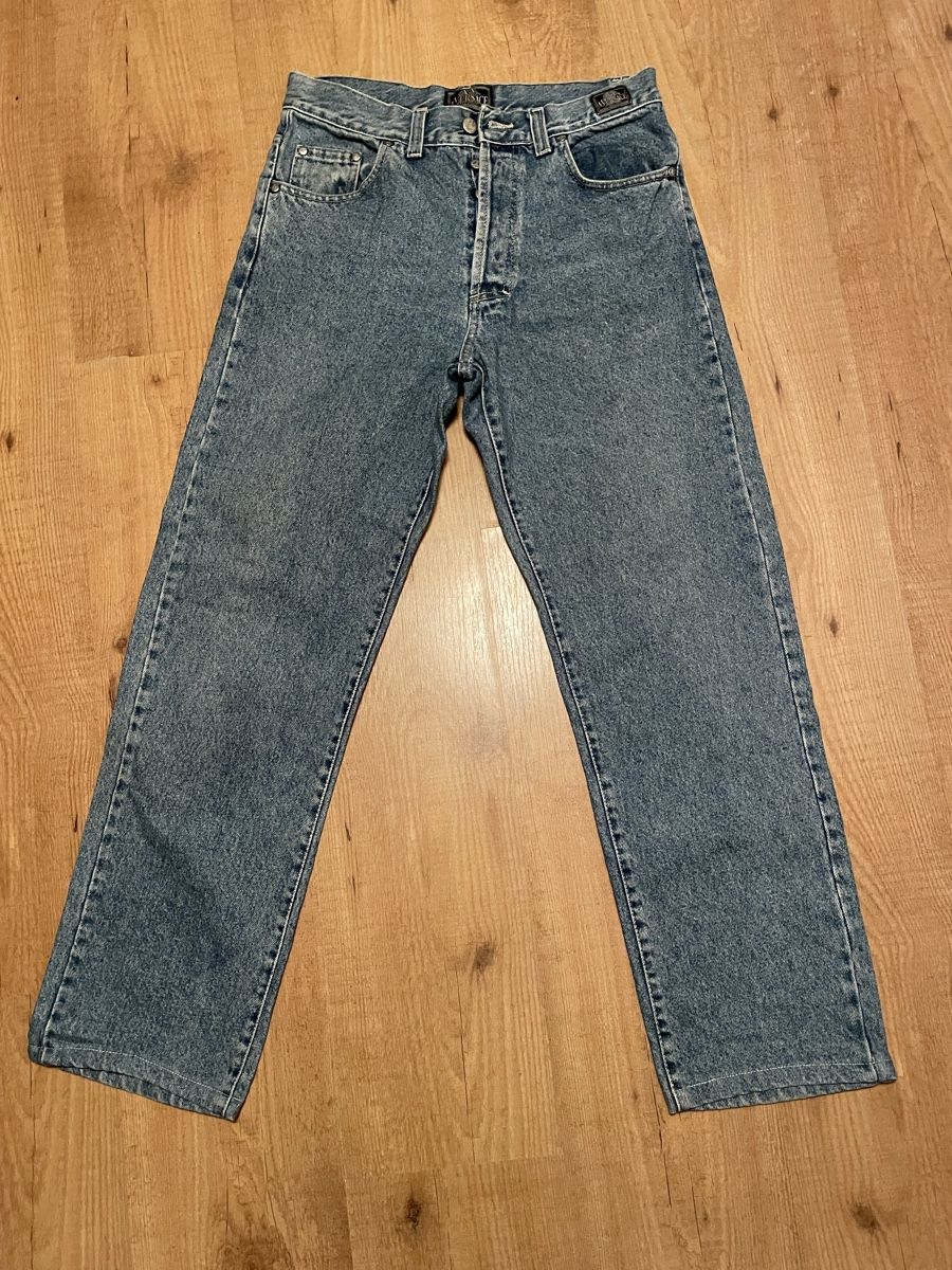Versace Jeans: Vintage Versace Jeans hellblau Gr. 33 TOP! – Usato da Basel venduto da Oloir