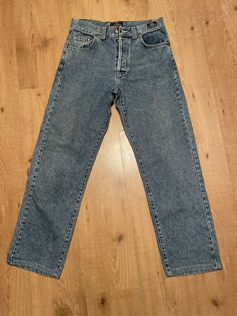 Vintage Versace Jeans hellblau Gr. 33 TOP!