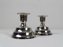 2x Vintage Kerzenständer W Germany mglw. IHS Kommunion-Sets