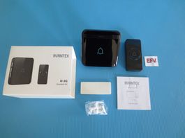 Funktürklingel Türklingel SET mit 1 Empfänger Sender IP55