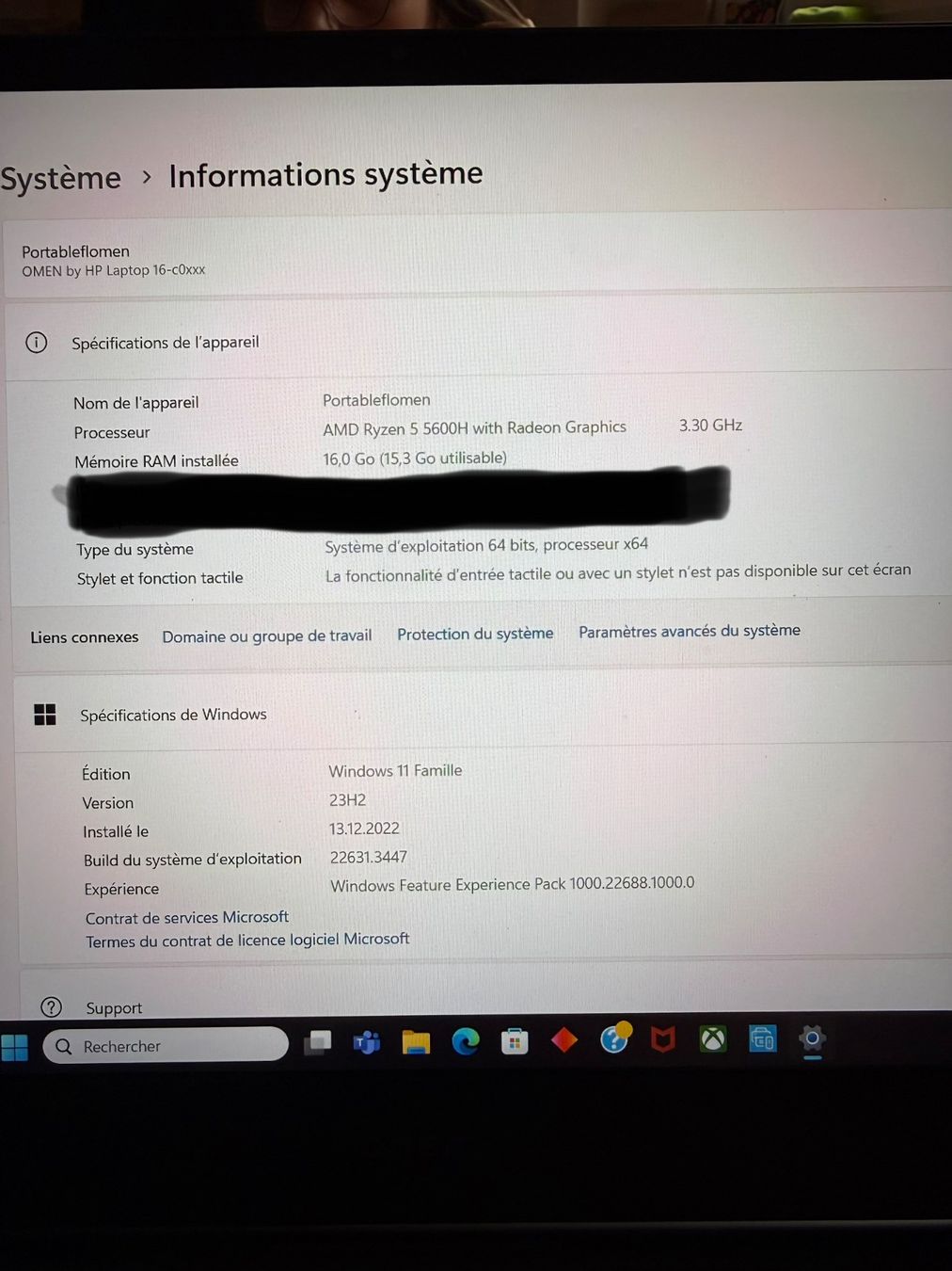 Hewlett Packard Notebook: HP Omen 16-c0500nz – Usato da Apples venduto da Fnic0502 5