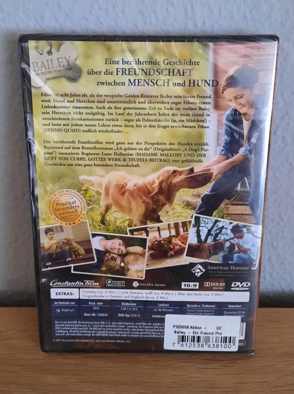 Tutti i DVDs: ***BAILEY*** ein Hund fürs Leben DVD NEU – Nuovo e nell'imballaggio originale da Wädenswil venduto da H2H_Secondhandshop 1