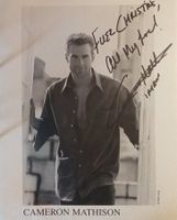 Cameron Mathison Autogramm signiert Foto 20x25cm