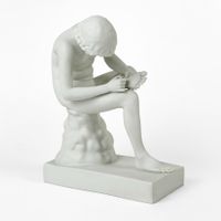 Tireur d'épine, spinario, d'après l'antique