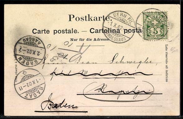 Cartoline postali: AK Bern, Nydeckbrücken – Usato da Berlin venduto da bartko-reher 1