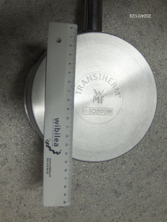Lustres & lampes de plafonds: Deckenlampe 3 fach GU 10 Lampen Schirm Pfanne Kettenrad – D'occasion à Schlattingen par Schmidi50 8