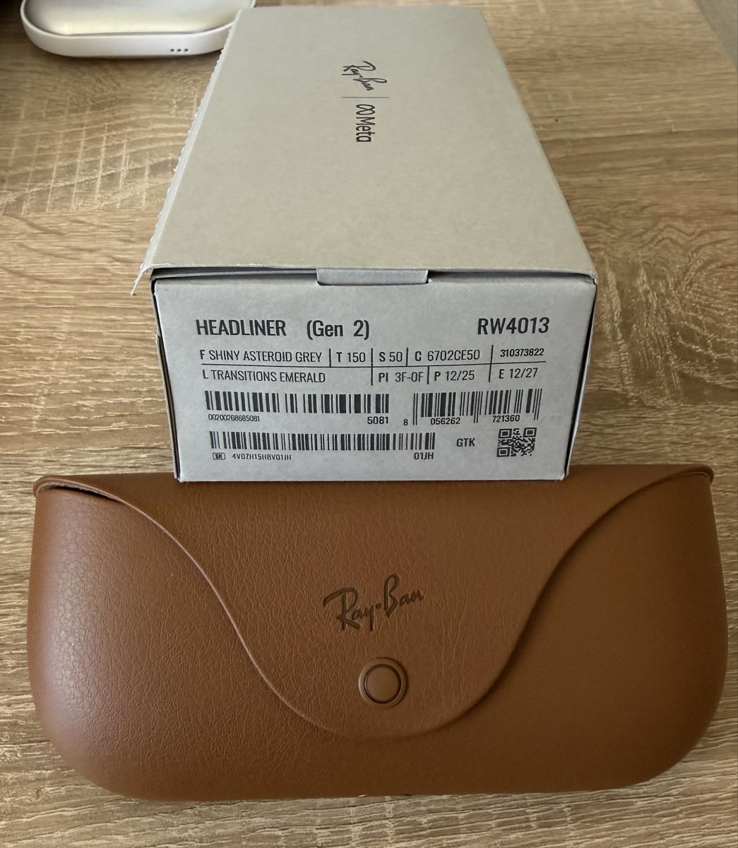 Ray-Ban Occhiali & Lenti: Ray-Ban Meta Headliner Gen 2 Neu!!! – Nuovo e nell'imballaggio originale da Liestal venduto da sha_6r2n