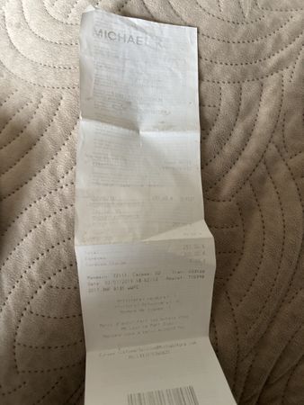 Sac Michael Kors gris neuf avec facture