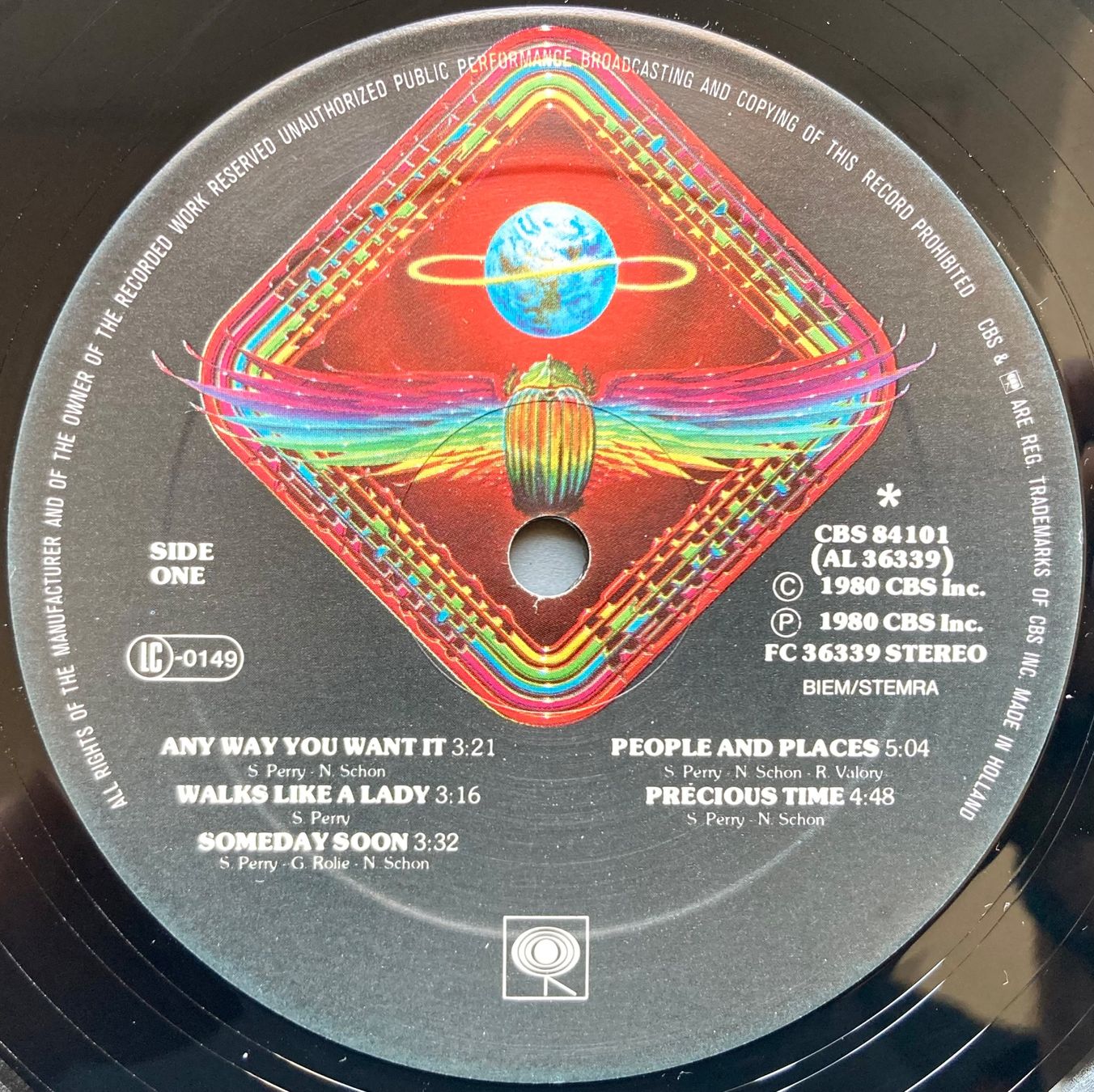 Dischi in vinile: JOURNEY - DEPARTURE – Usato da Poliez-Pittet venduto da Newtown-Records 3