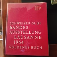 Schweizer Landesausstellung Lausanne 1964 - Goldenes Buch!