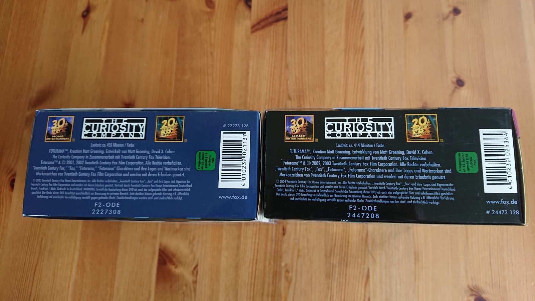 Tutti i DVDs: FUTURAMA Staffel 1 bis 4 auf DVD – Usato da Wilderswil venduto da Exebub 7