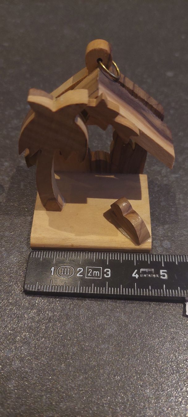 Puppenhäuser & -möbel: Puppenstuben Weihnachtskrippe Deko aus Holz – Neu (gemäss Beschreibung) aus Muri AG von nindo1 2
