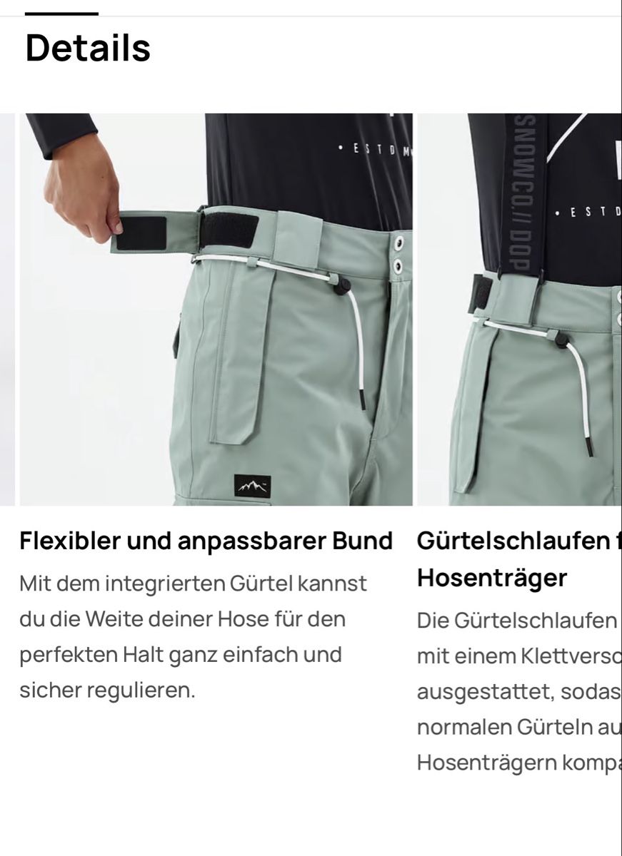 Dope Pantaloni: Neuw. DOPE Ski Snowboard Hose S – Nuovo (secondo la descrizione) da Flawil venduto da rudegirl17 8