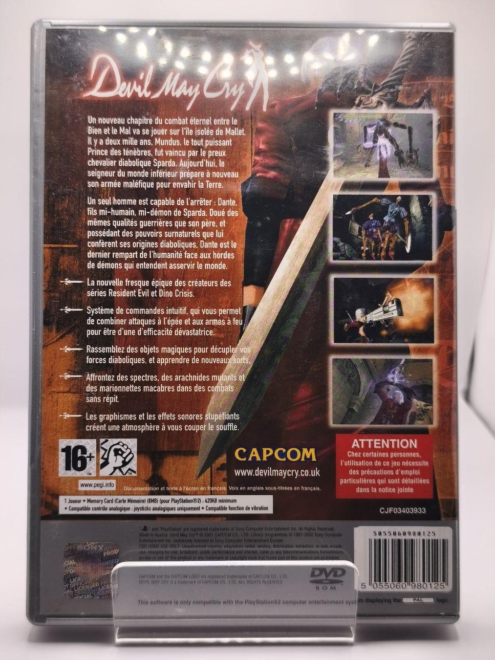 Sony Jeux: Jeu français PlayStation 2 Devil May Cry Platinum – D'occasion à Conthey par Th3gr4yf0x 2
