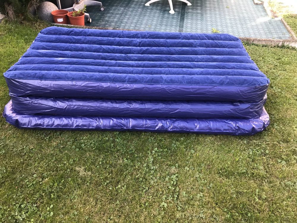Restform Luftbett Blau 2000 x 1100 mm (Neu (gemäss Beschreibung)) in ...