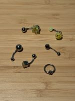 Piercing Jewelry Set 6 Pieces Used