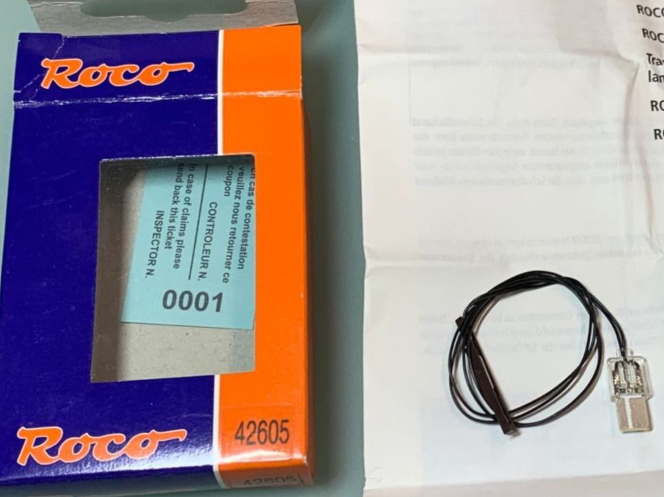 ROCO Line Schaltschwelle * Traverse de contact ROCO Line (Neu und ...