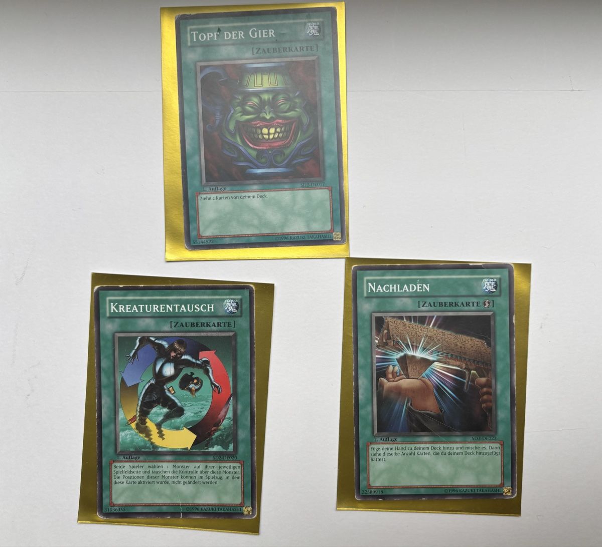 Yugioh Carte collezionabili: Yu-Gi-Oh Karten 1996 – Usato da Basel venduto da JM_Cards
