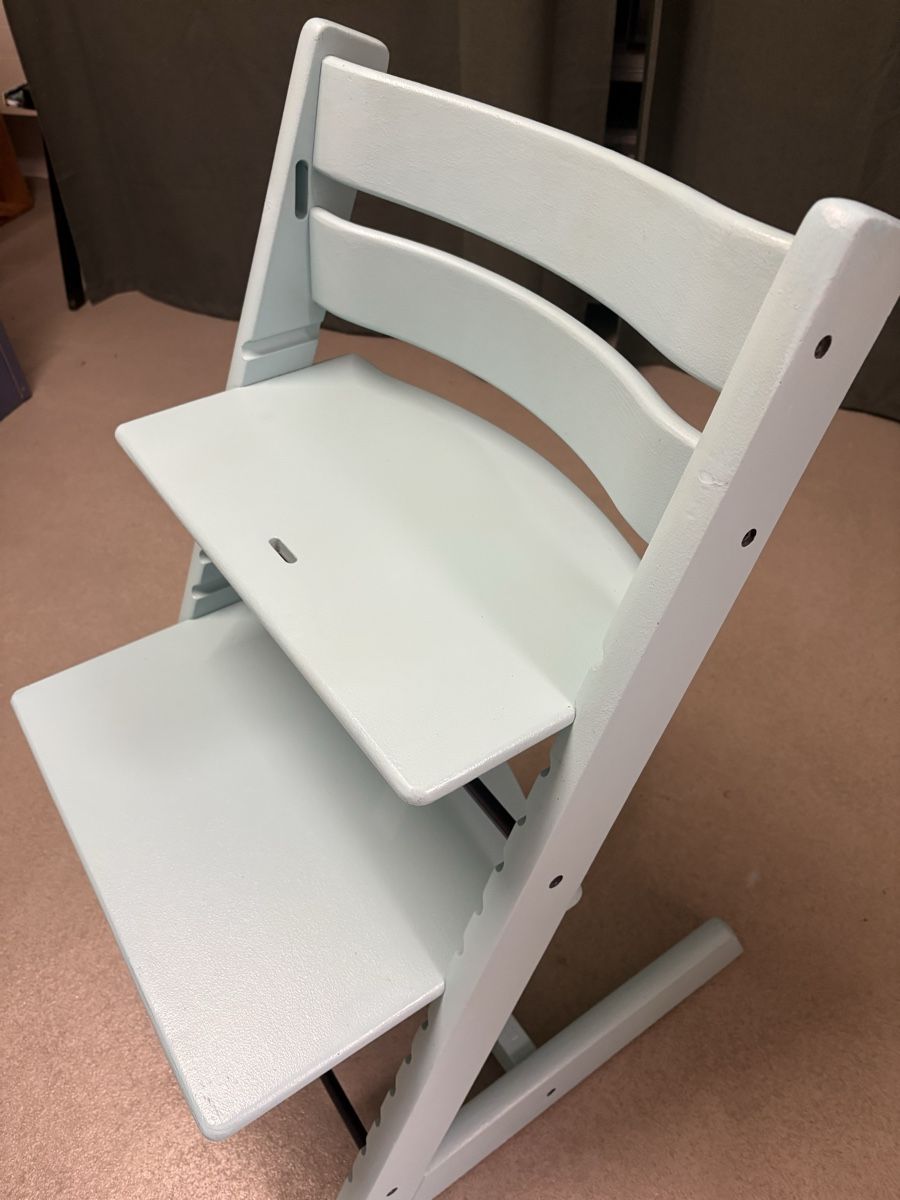 Stokke Hochstühle: Stokke Tripp Trapp Hochstuhl hellblau – Gebraucht aus Hinterkappelen von LeLehmann 1