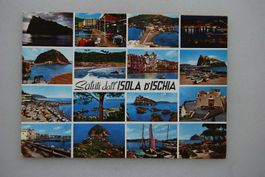 AK Saluti dall' Isola d'Ischia 1970