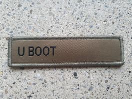 Brust Abzeichen U Boot mit klett