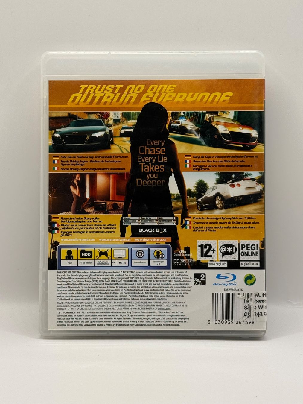 Giochi: Need for Speed Undercover - PLAYSTATION 3 - CIB – Usato da Dietikon venduto da gab_qz7y 1
