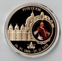 Pius IX_P.M_16.VI 1846 - 07. II 1878_Gedenkmedaille