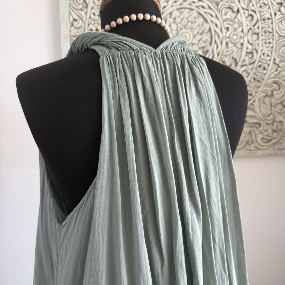Vestiti: Edel Maxi-Kleid Khaki onesize Häkelspitze L – Nuovo (secondo la descrizione) da Wettswil venduto da toskana2002golf 4