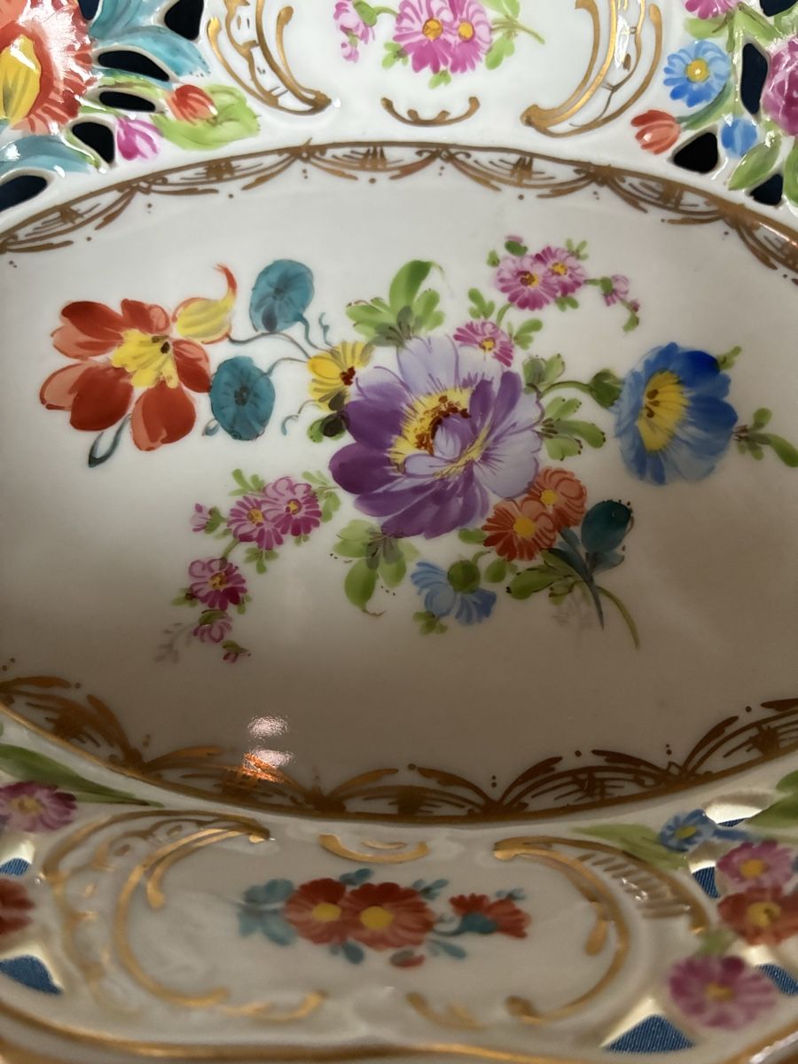 Ciotole: Dresden - Korbschale mit Blumenmotiven – Usato da Dornach venduto da Rosengarten 8