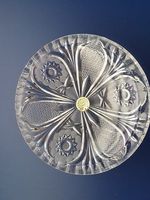Bleikristallschale handgeschliffen ∅ 16 cm antik