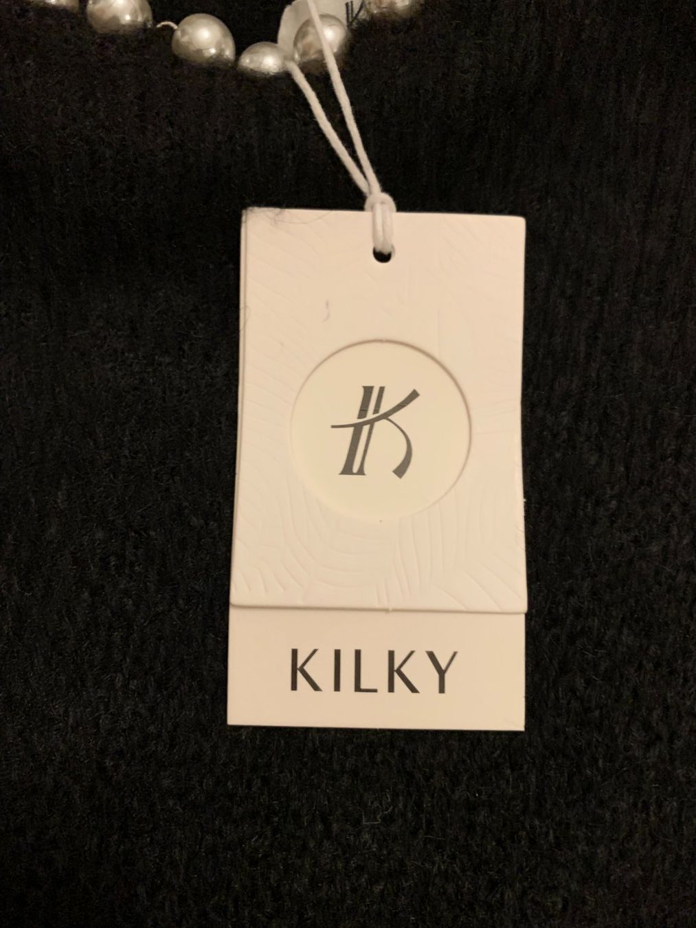 Maglioni & Felpe: Kilky Damen Strickpullover, Gr. TU, Schwarz, NEU – Nuovo e nell'imballaggio originale da Worb venduto da farben20zauber 5