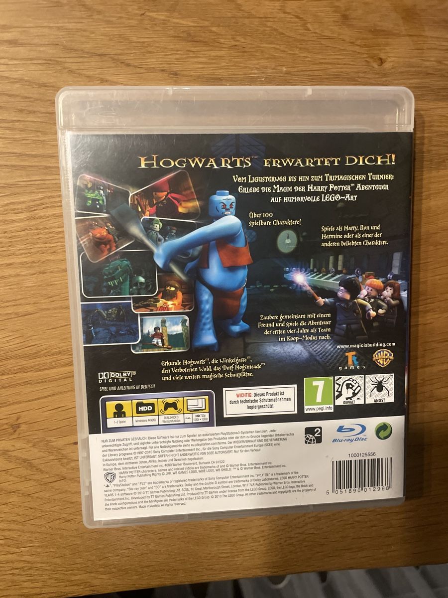 Spiele: Harry Potter Die Jahre 1-4 Ps3 – Gebraucht aus Hagendorn von masterchieff 1